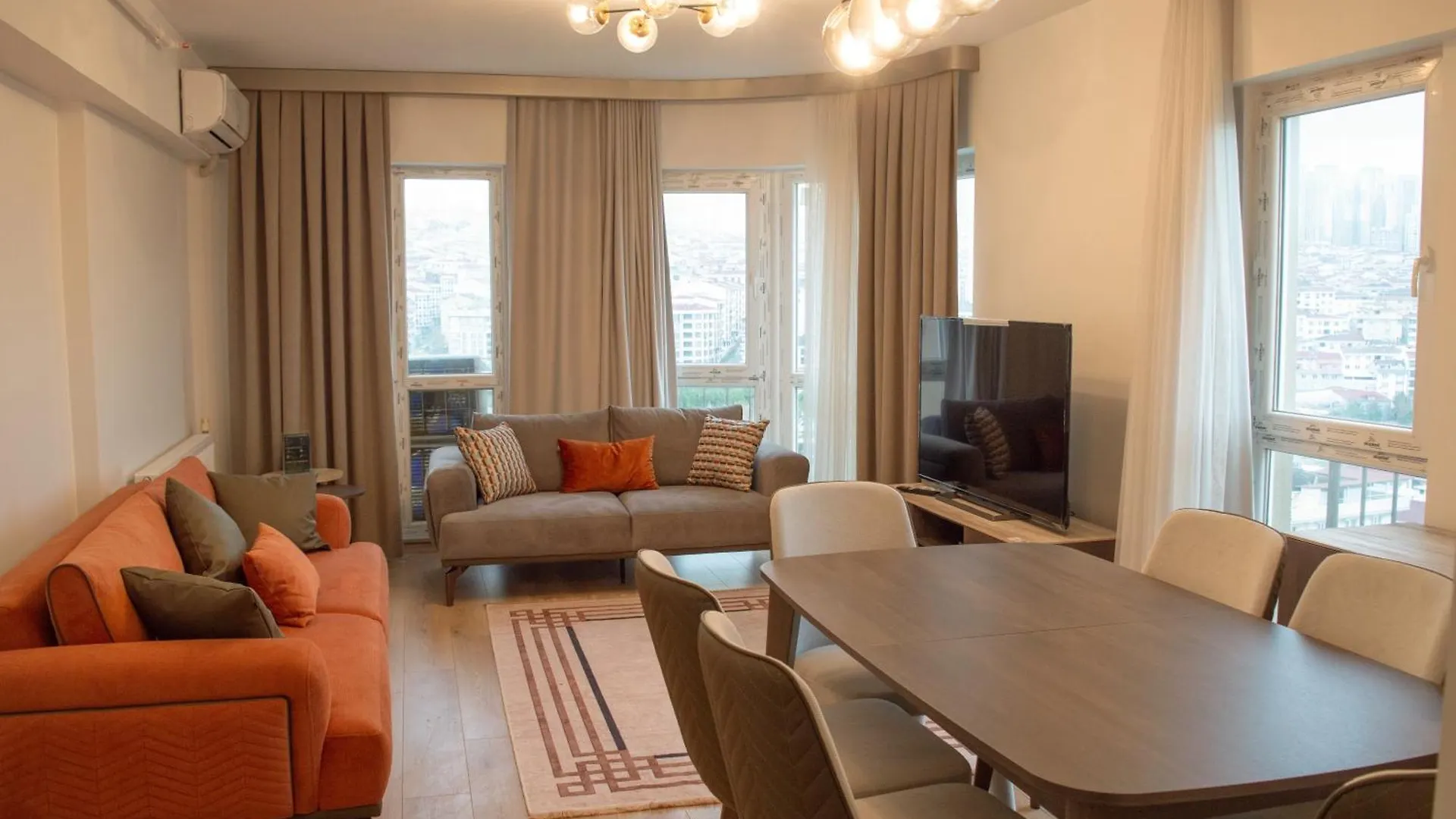 Апартаменты Two Bedroom King Suite Ih19 Стамбул
